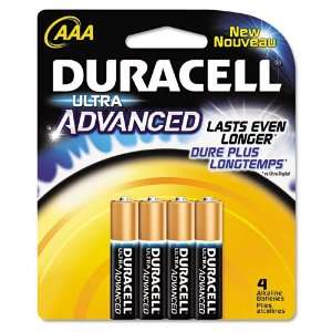  Duracell Ultra Advanced AAA Batteries 4ct