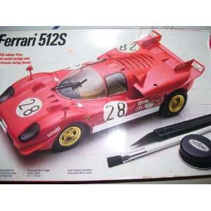  Ferrari 512s with Rubber Tires1/24 Scale Toys & Games