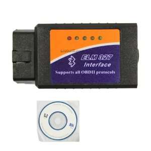   ELM327 Bluetooth Software OBD2 EOBD CAN BUS Scanner Tool Electronics