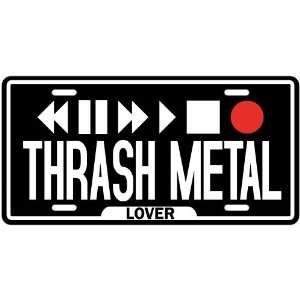  New  Play Thrash Metal  License Plate Music Kitchen 
