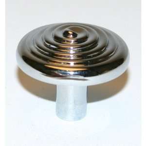   A564 SN   Eclectic Series 1 1/4 Inch Spiral Knob   Satin Nickel Finish
