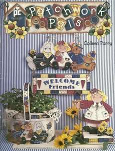 Patchwork Pals Tole Painting Book Colleen Parry Primitive Country 