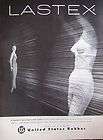 1959 Vintage United States Rubber LASTEX Girdle Bra Beautiful Figure 
