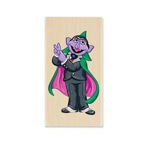  Count Von Count Wood Mounted Rubber Stamp