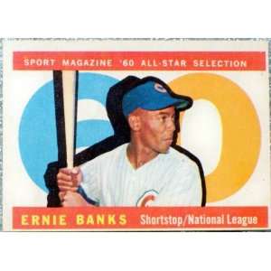 Ernie Banks 1960 Topps All Star Card #560  Sports 