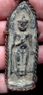Old Burmese BUDDHA Statue Amulet Pendant Rare & Fine  