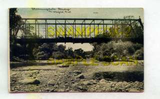 Bloomingdale Bridge Fort Wayne INDIANA *1910*  