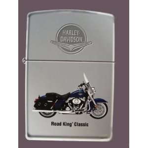  Harley Davidson Motor Cycles Road King Zippo Lighter 