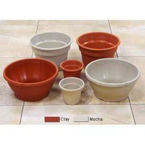 Dillen Color Pots   8 diameter, Clay pots, 10 each Patio 