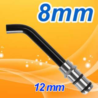 8mm Optic Fiber Light Guide Rod Curing Light Tip Black  