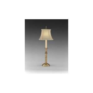  Remington Lamp 2221 Table Lamp In Antique Brass
