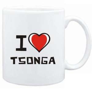 Mug White I love Tsonga  Languages 