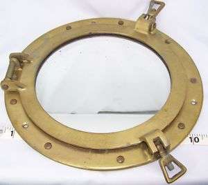 Nautical Brass Port Hole Mirror  