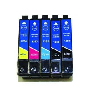 Packs of US Patented Epson 125 Ink Cartridge For Nx125 Nx127 Nx420 
