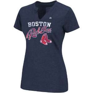  MLB Majestic Boston Red Sox Ladies Game Lead Fashion Split 