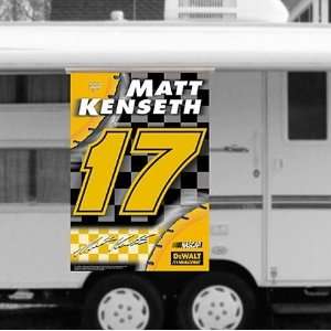  Matt Kenseth # 17 RV Awning 28 x 40 Banner