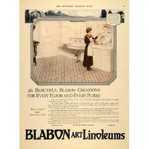   Linoleums Floors George Housework   Original Print Ad
