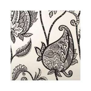  Paisley Black/white by Duralee Fabric Arts, Crafts 