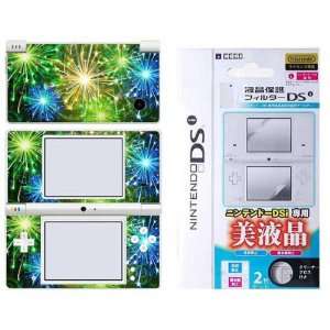 Combo Deal Nintendo DSi Skin plus Screen Protector   Happy New Year 