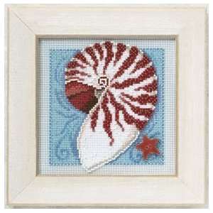  Nautilus Shell   Cross Stitch Kit Arts, Crafts & Sewing