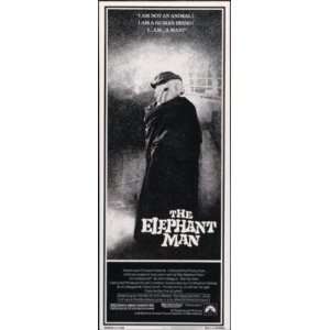 Elephant Man Insert Movie Poster 14x36