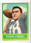 1963 Topps FB #37 Roman Gabriel Los Angeles Rams