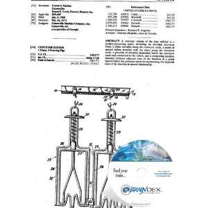  NEW Patent CD for CONVEYOR SYSTEM 