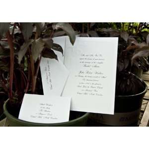  Recycled White Calla Lily Wedding Invitations Health 