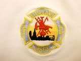 Cleveland Fire Department Embroidered Polo Shirt Large  