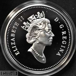 1996 Canada $1 Proof Silver Dollar  