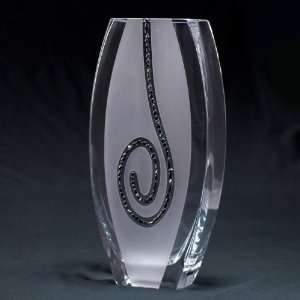  Glass Vase   Oxide Precious Stone Series, 12 inches Tall 