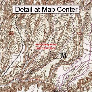  USGS Topographic Quadrangle Map   Simi Valley West 