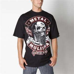  Metal Mulisha G Land 2 T Shirt   X Large/Black Automotive