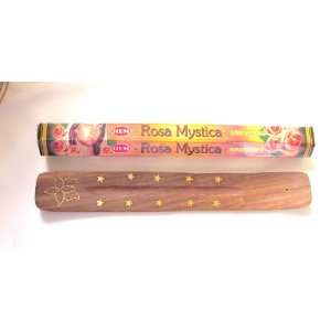 Rosa Mistica Virgen de la Escarcha 20 Incense Sticks with Free Holder 