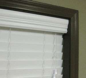Inch Vinyl Faux Wood Window Blinds up to 66w x 24h  