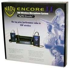 Nady Encore II/HT Wireless Handheld Mic Microphone System  