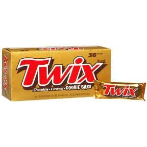 Twix Chocolate Caramel Cookie Bars   36, 1.70oz bars  