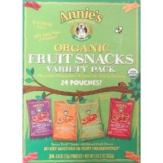   All Natural Fruit Flavored Gummy Snacks 0.8 Oune Pouches (Pack of 50