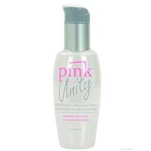  Pink unity silicone/water based hybrid lubricant 3.3 oz bottle 