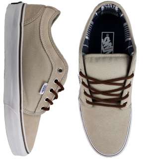 Vans Chukka Low Casual/Athletic Skate Shoes   Tan/White   BRAND NEW 