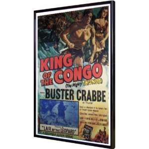  King of the Congo 11x17 Framed Poster