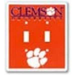  Clemson University Light Switch Covers (double) Plates 