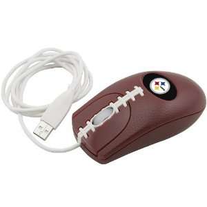  NFL Pittsburgh Steelers Brown Pro Grip Optical Mouse 