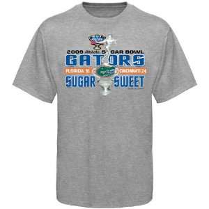 Florida Gators Ash 2010 Sugar Bowl Champions Sugar Sweet T shirt 