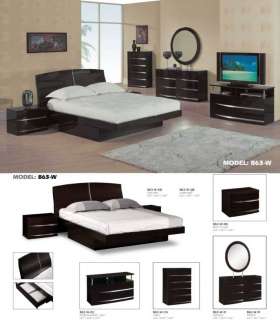 Global USA B63 W modern bedroom SET
