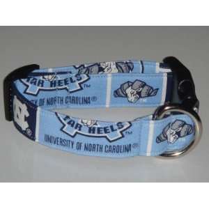   Carolina Tar Heels Light Blue X Large 1 Dog Collar 