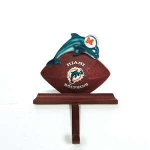 Miami Dolphins NFL Stocking Hanger 