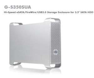 Macally G S350SUA eSATA Firewire USB2.0 3.5 SATA HDD HardDrive 