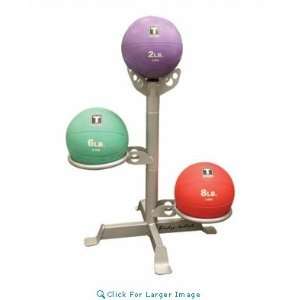  Body Solid Medicine Ball 3 Unit Rack Home Gyms Accessory 