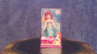 Walt Disney Little Mermaid 5 Porcelain Doll Brass Key  